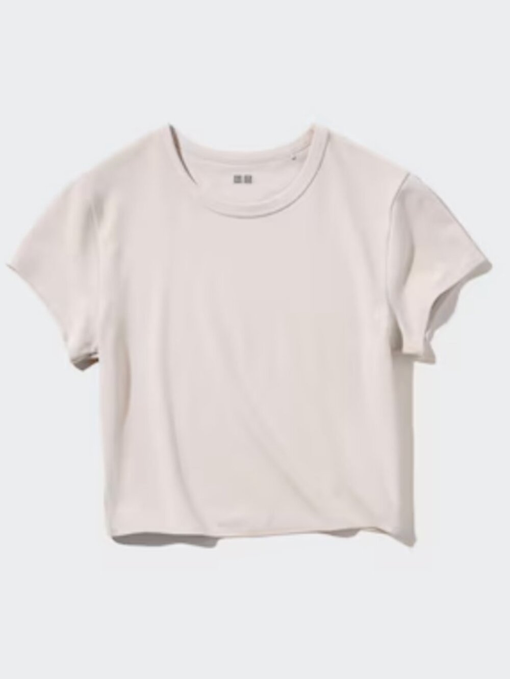 Uniqlo Ultra Stretch AIRism Cropped T-Shirt
